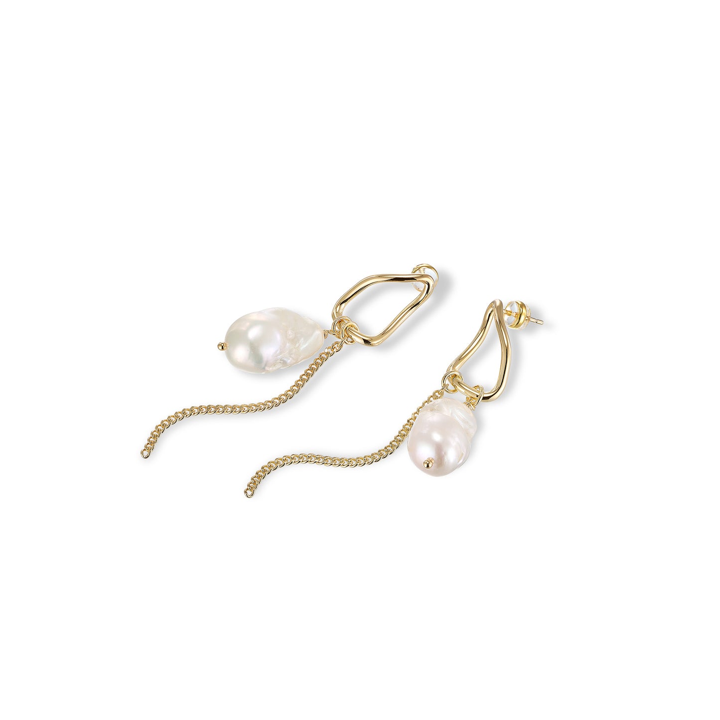Canto Gold Earrings by Zarè