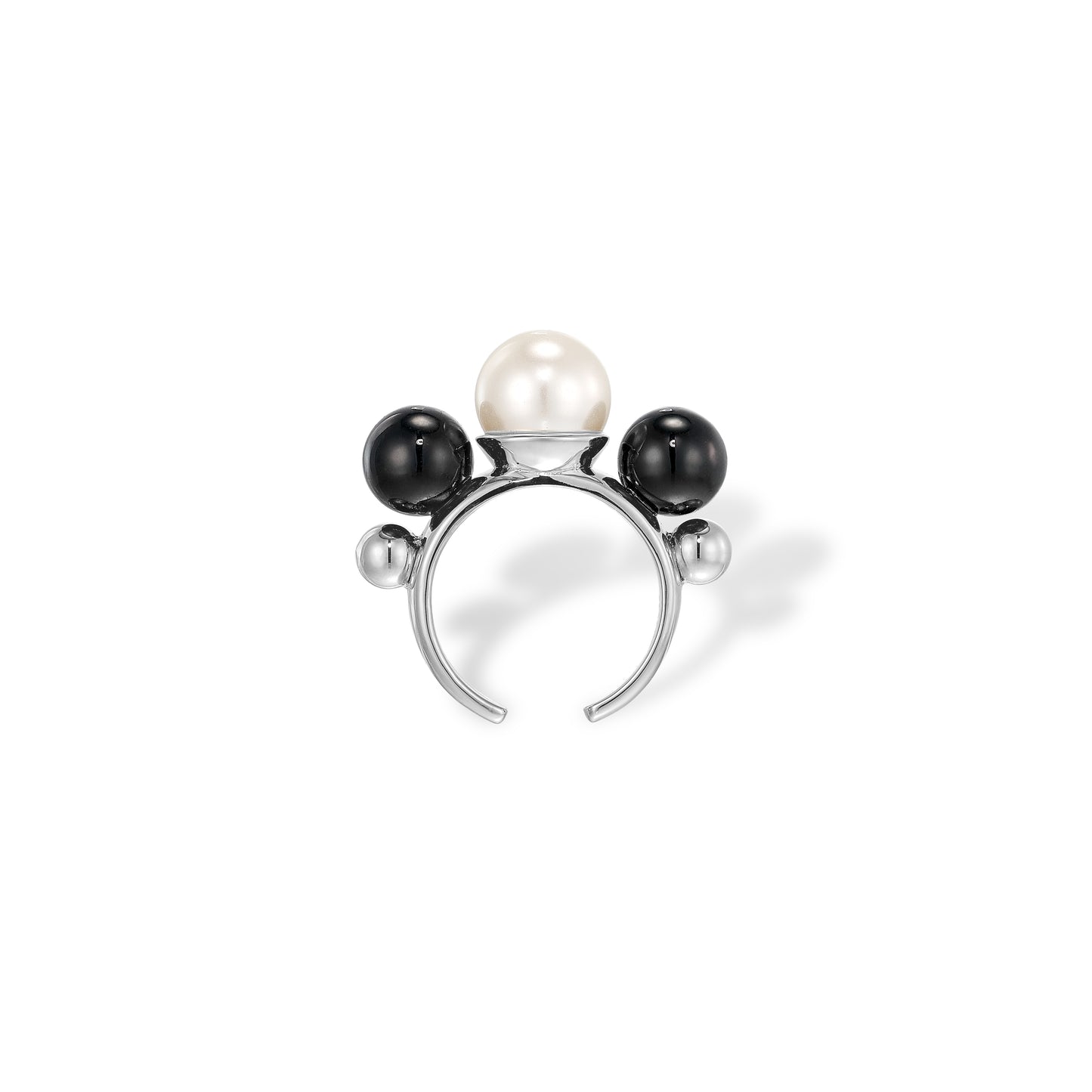 Valeria Silver Ring by Zarè