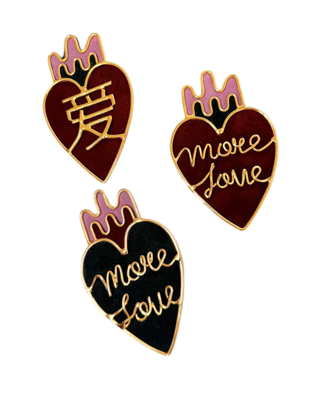 More Love Pin by Amulettos – Zare Concept Store