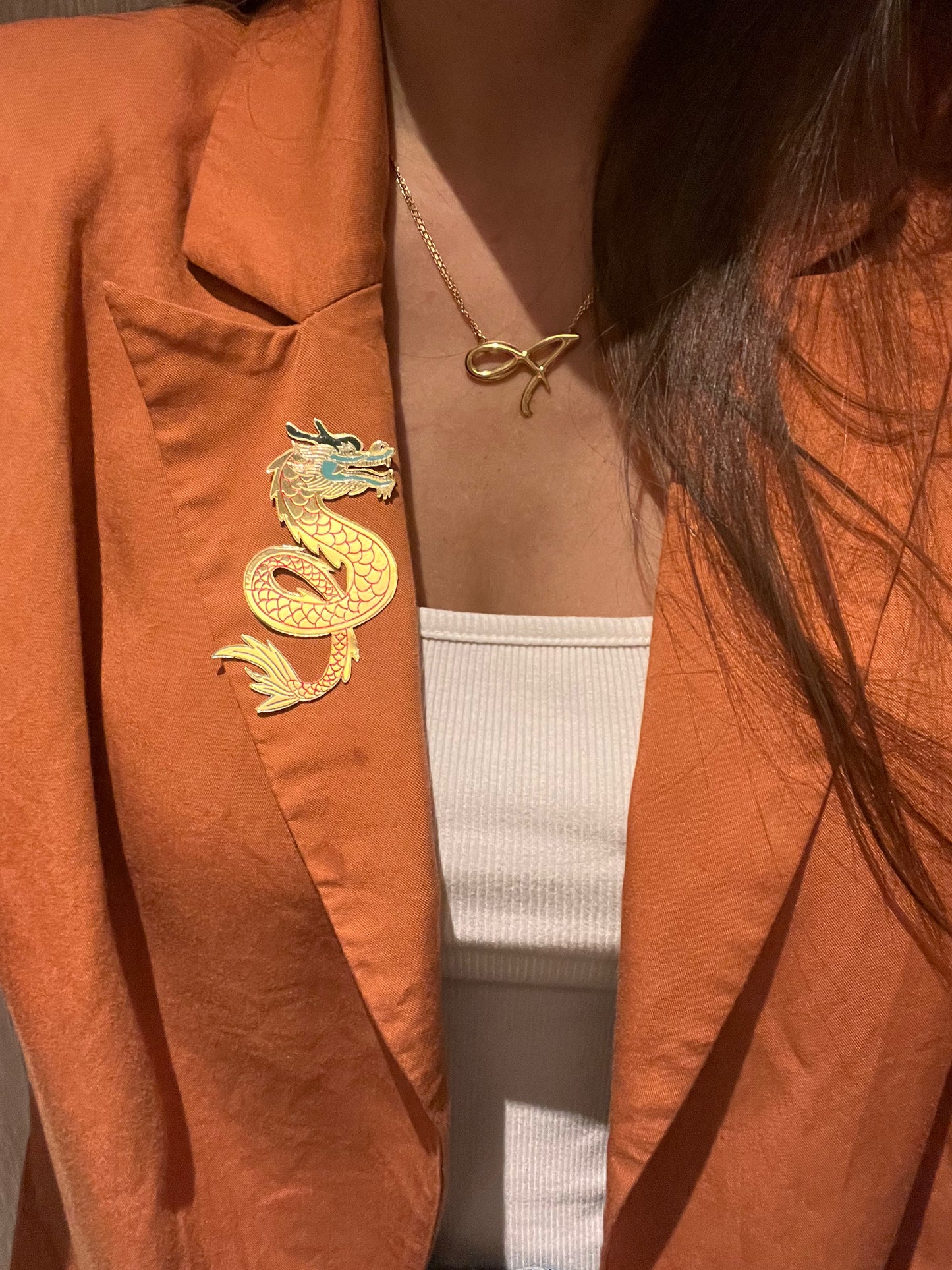 Dragon Pin I 祝好运 Buena Suerte Good Luck I Amulettos x Zarè