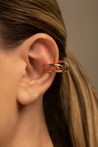 Clau Earcuff I Gold & Silver by Pieretti