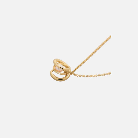 Celine Pendant Pearl Small I Necklace by Pieretti
