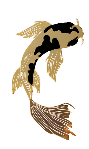 Koi Fish Earrings I 祝好运 Buena Suerte Good Luck I Amulettos x Zarè I Pre-order Yours!