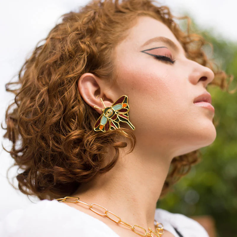 Saturnia Earrings by Amulettos