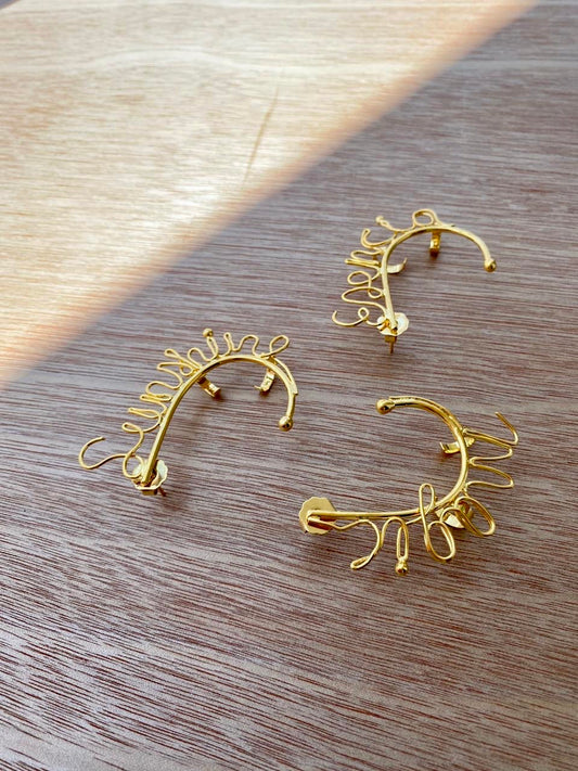 Words Earcuff I Earrings  by Amulettos I Pre-Order yours