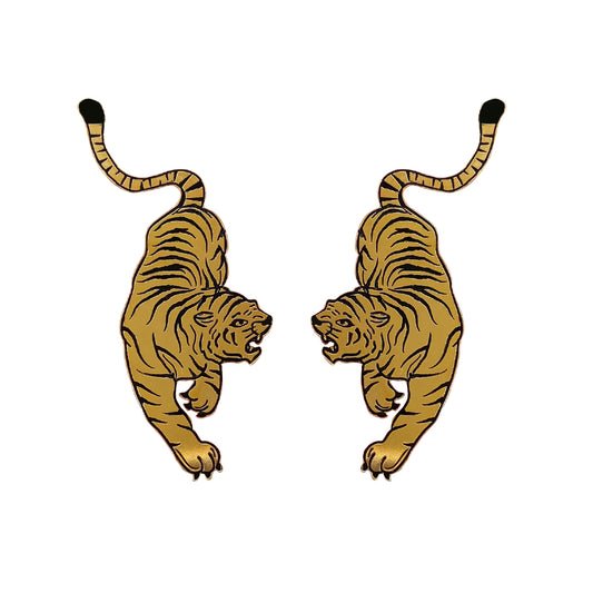 Tiger Earrings I 祝好运 Buena Suerte Good Luck I Amulettos x Zarè