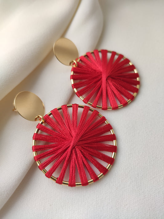 Geo Earrings by Leales