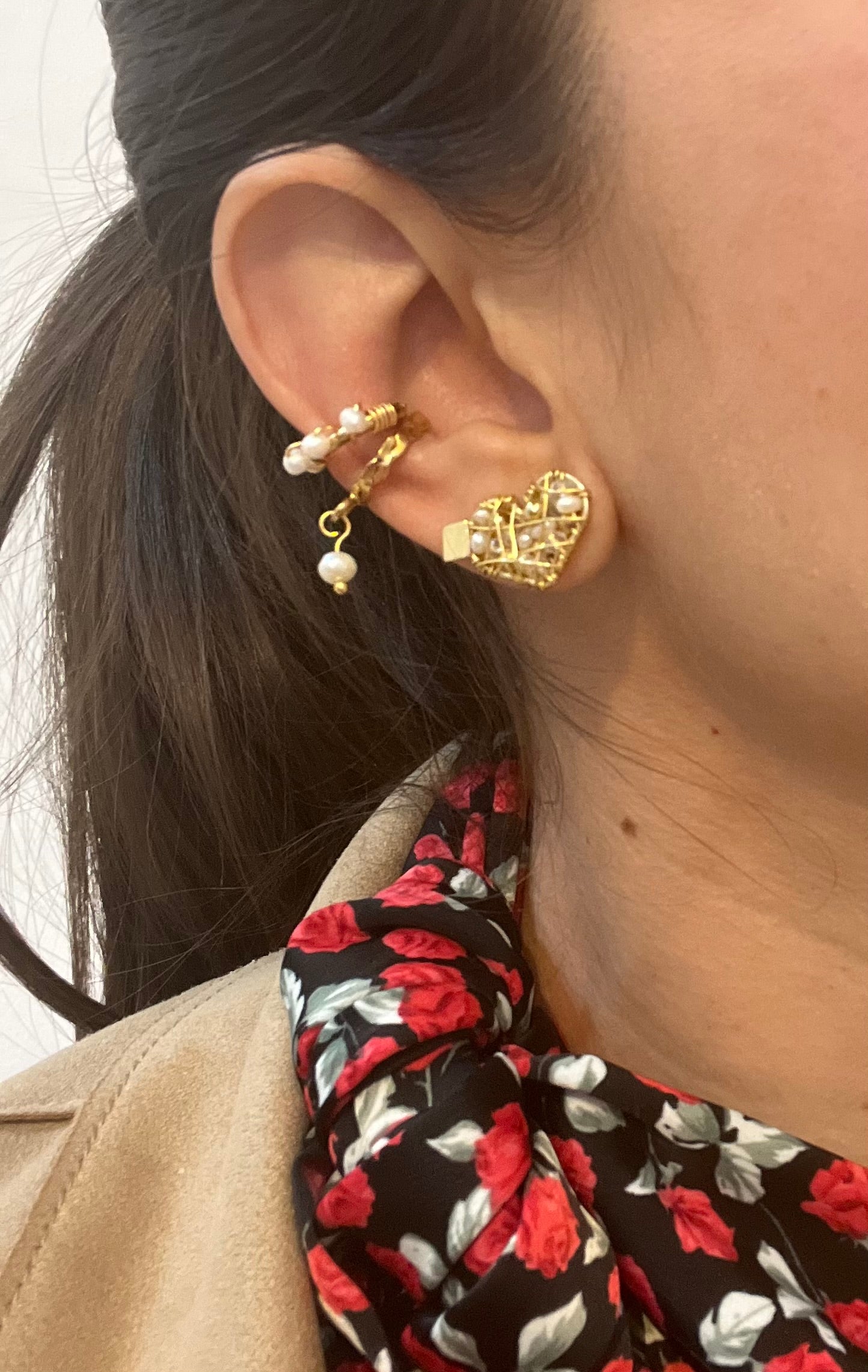 Caribe Earcuff I Earrings by Crisobela