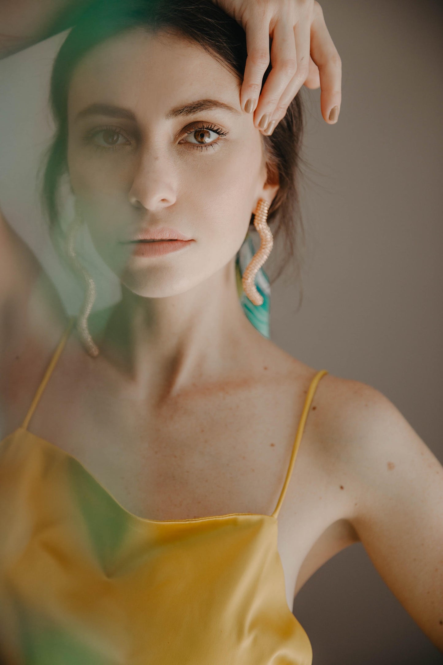 Onna Asymmetric Earrings by Susana Vega