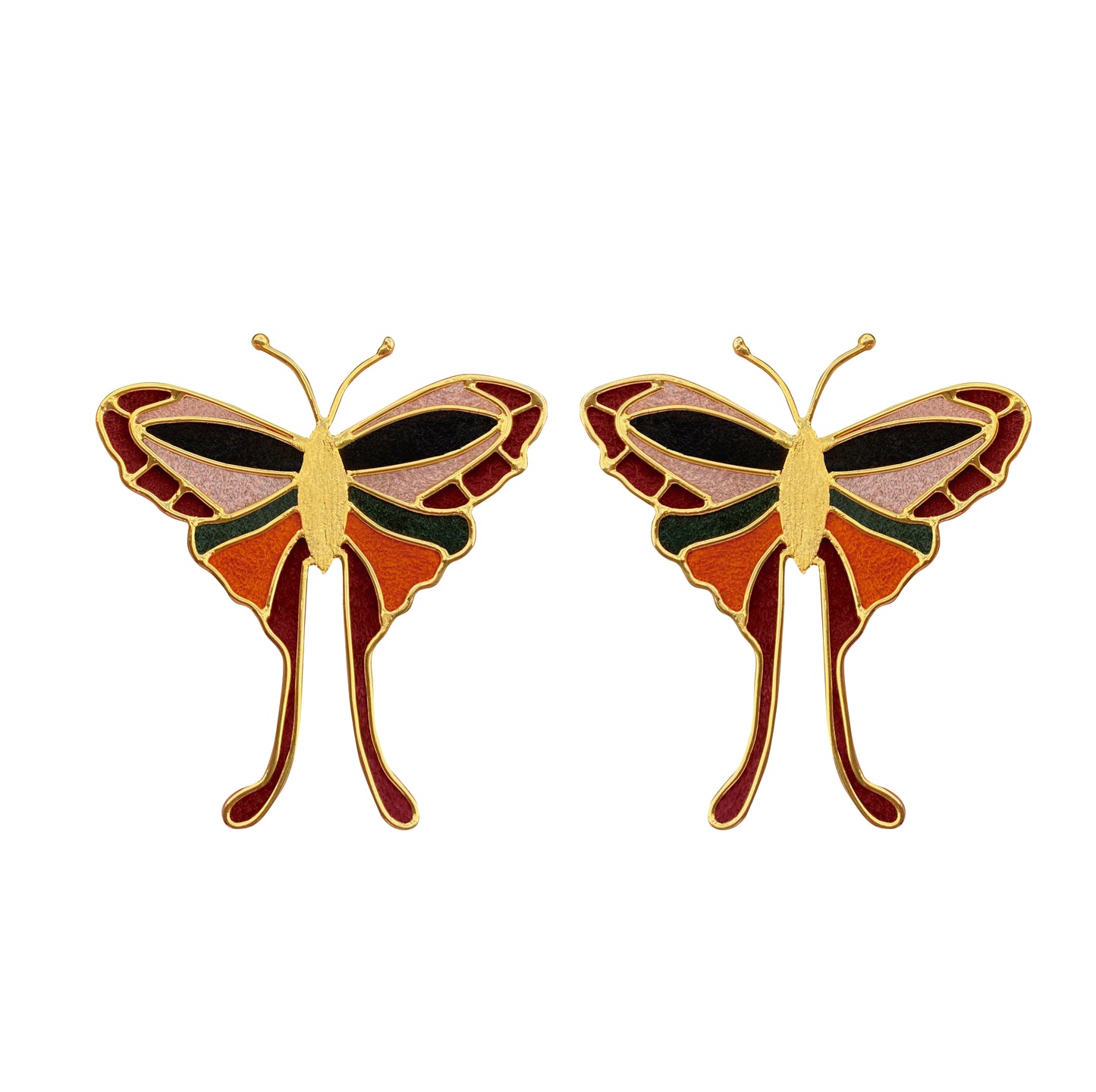Atlas Long Tail Earrings by Amulettos