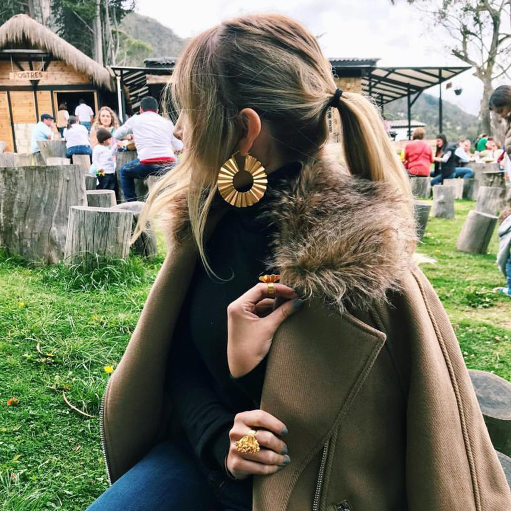 Hoops Matte Earrings