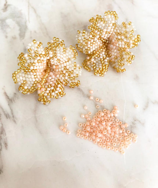 Amazonas Flower I Statement Earrings