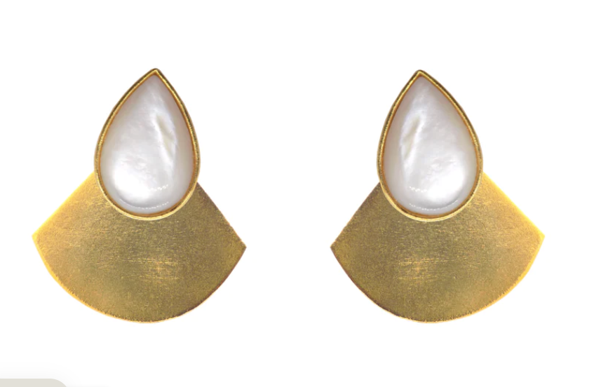 Kuda Teardrop Earrings by Rose Khbeis