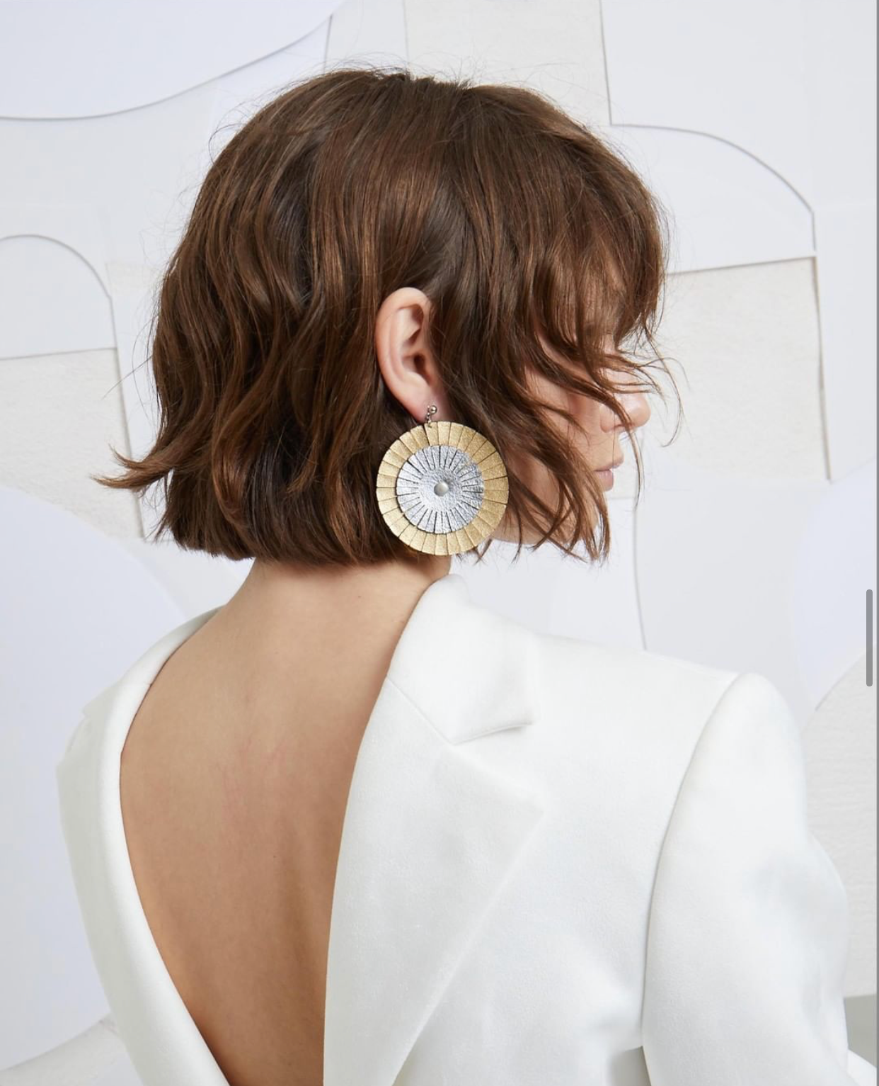 Brigitte Earrings by Iskin Sisters
