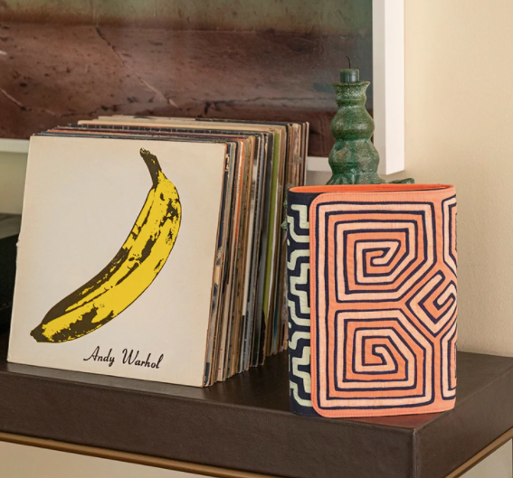 Iridigo Medium Clutch by Mola Sasa