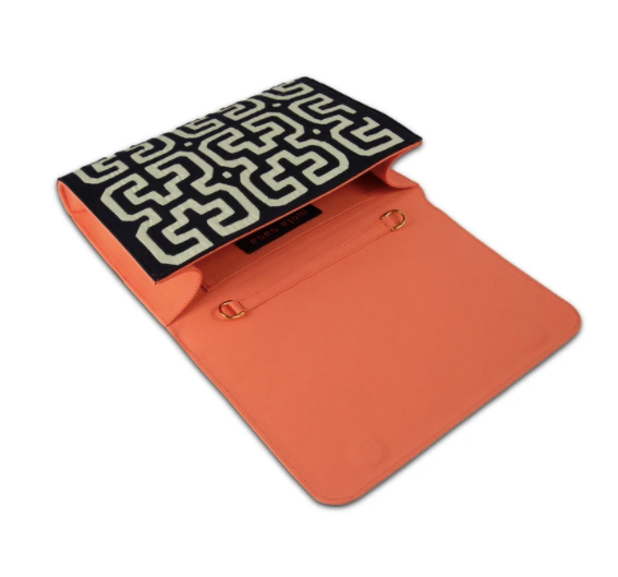 Iridigo Medium Clutch by Mola Sasa