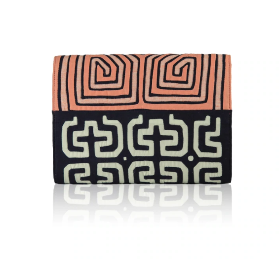 Iridigo Medium Clutch by Mola Sasa
