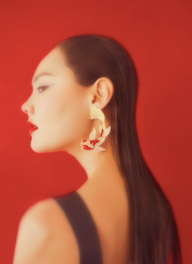 Koi Fish Earrings I 祝好运 Buena Suerte Good Luck I Amulettos x Zarè I Pre-order Yours!