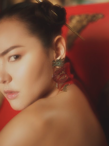 Dragon Earrings I 祝好运 Buena Suerte Good Luck I Amulettos x Zarè