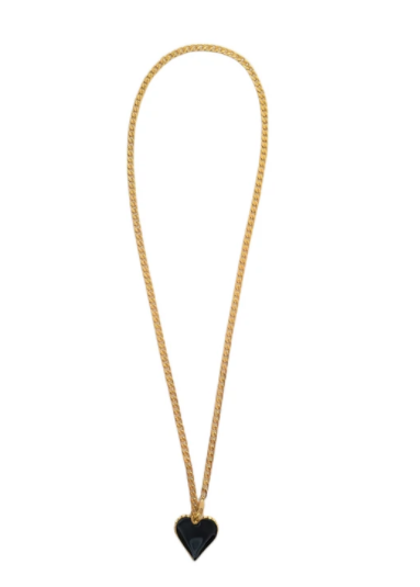 Chunky Love Chain Necklace by Daniela Millán