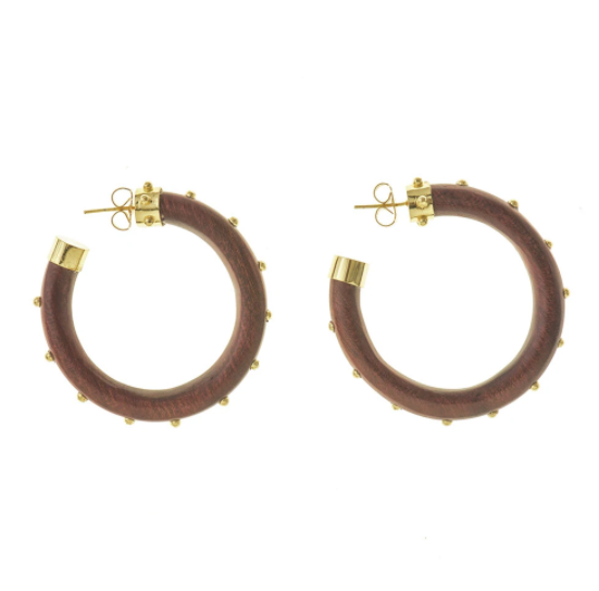 Amazonas Gold Hoops I Earrings