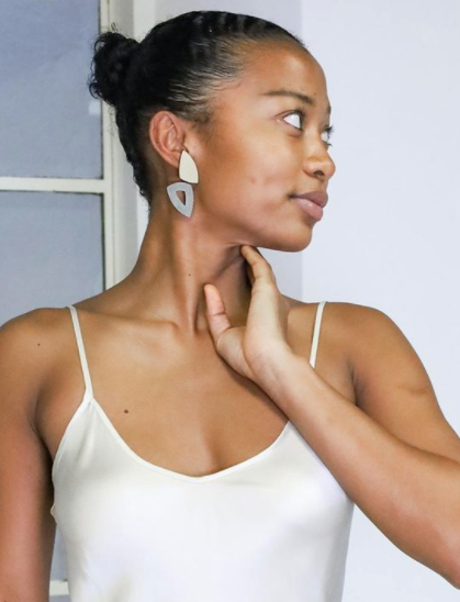 Gold & Silver Earrings by Iskin Sisters