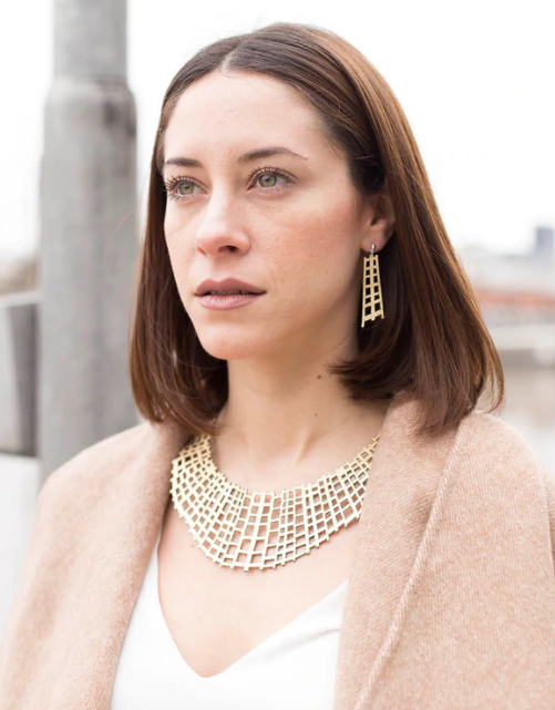 Scarlett Earrings by Iskin Sisters