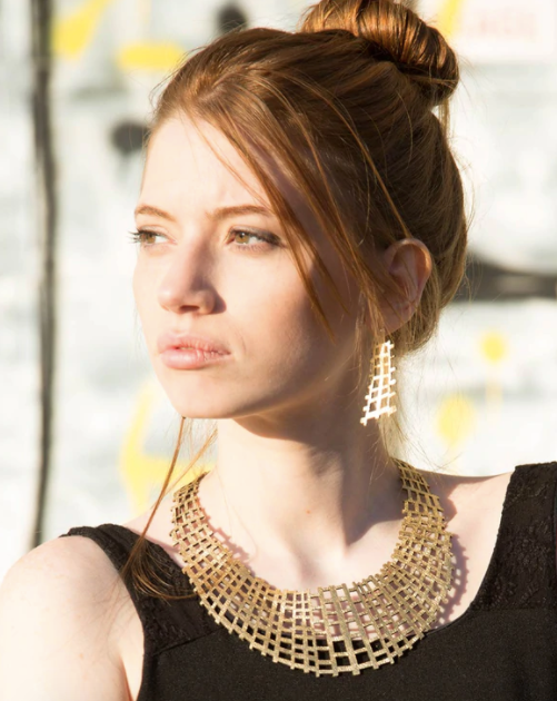 Scarlett Earrings by Iskin Sisters