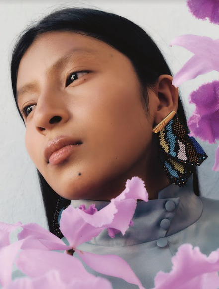 Morpho Butterfly Earrings