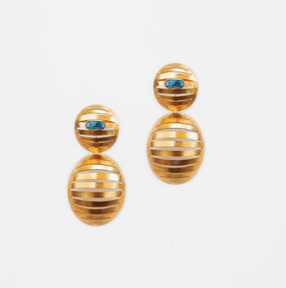HueHue I 2 in 1 Detachable Earrings by Geo Designs