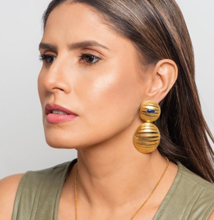 HueHue I 2 in 1 Detachable Earrings by Geo Designs