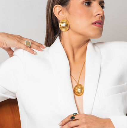 HueHue XL Earrings by Geo Designs