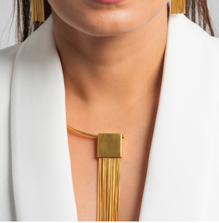Danza Necklace by Geo Designs