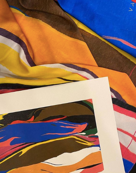 Large Handkerchiefs by Vanessa Farina