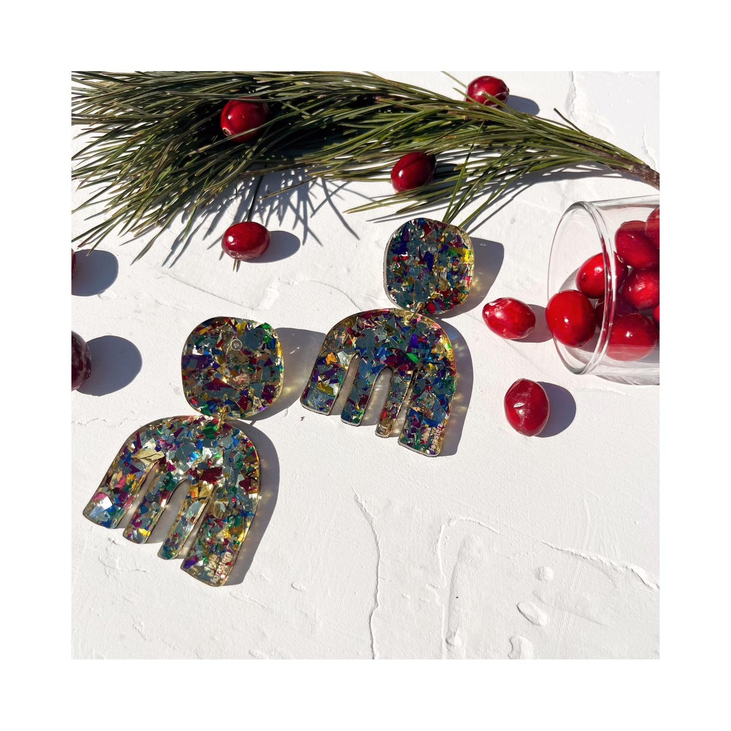 Peineta Earrings by Hola Forastera