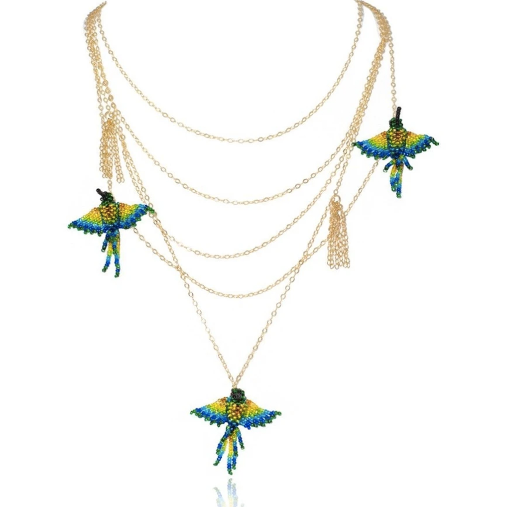 Necklace Waterfall Hummingbird