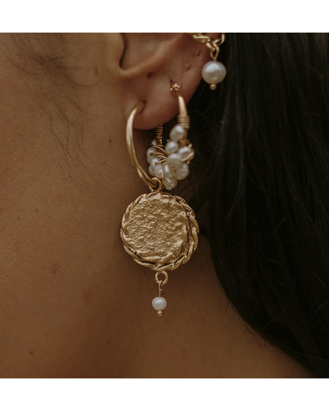 Caribe Earcuff I Earrings by Crisobela