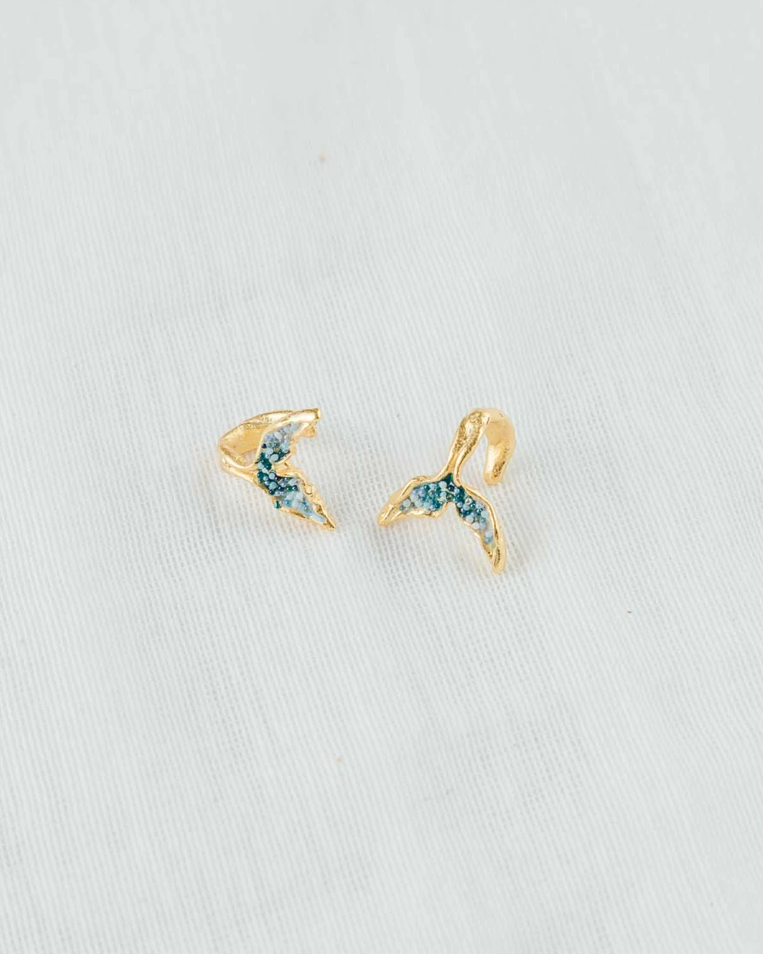 Whale Tale Earcuff I Statement Earrings