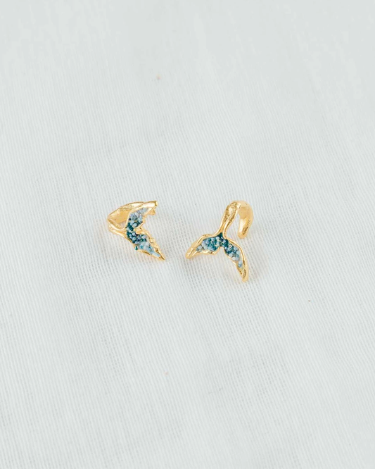 Whale Tale Earcuff I Statement Earrings