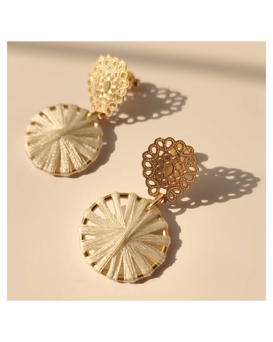 Geo Earrings by Leales