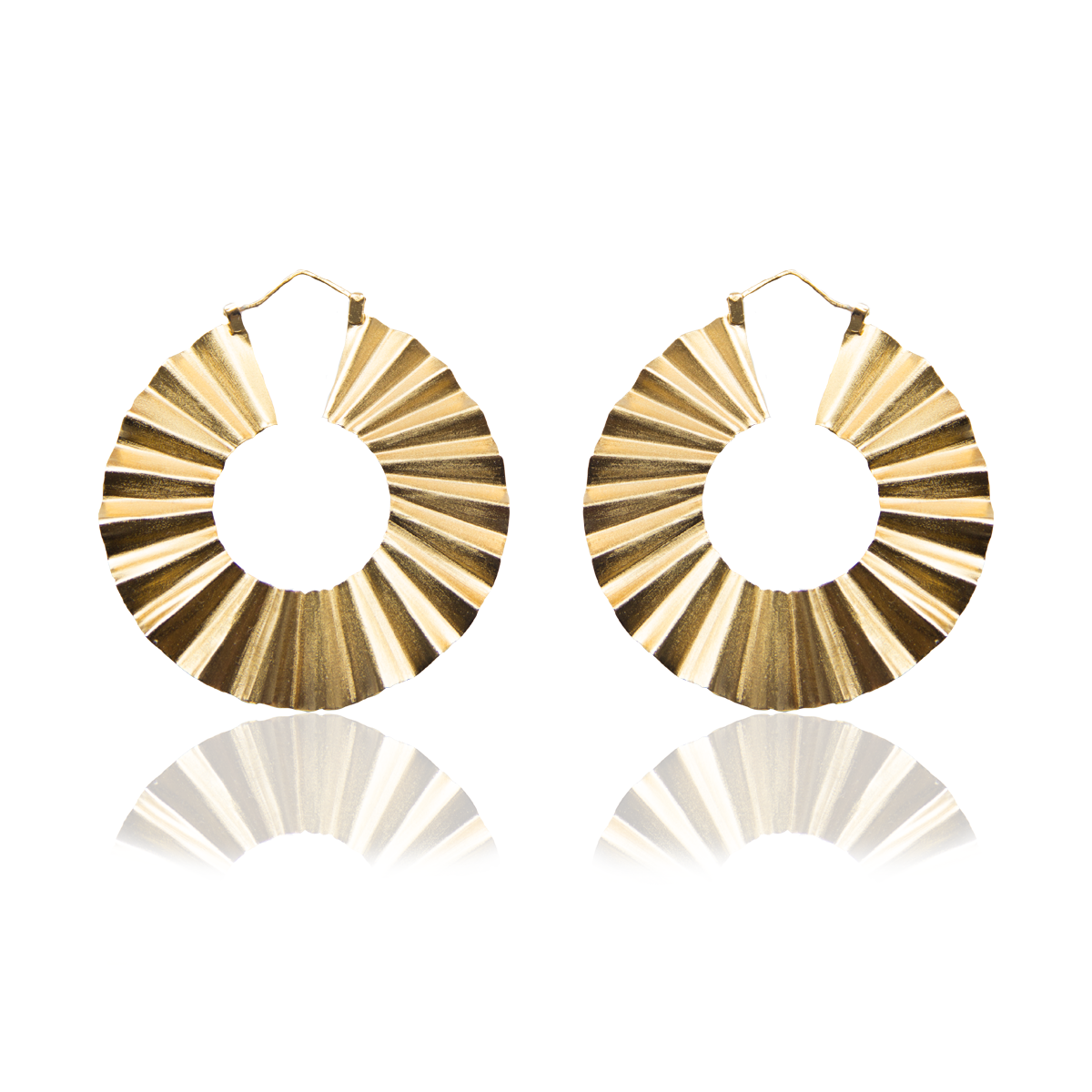 Hoops Matte Earrings
