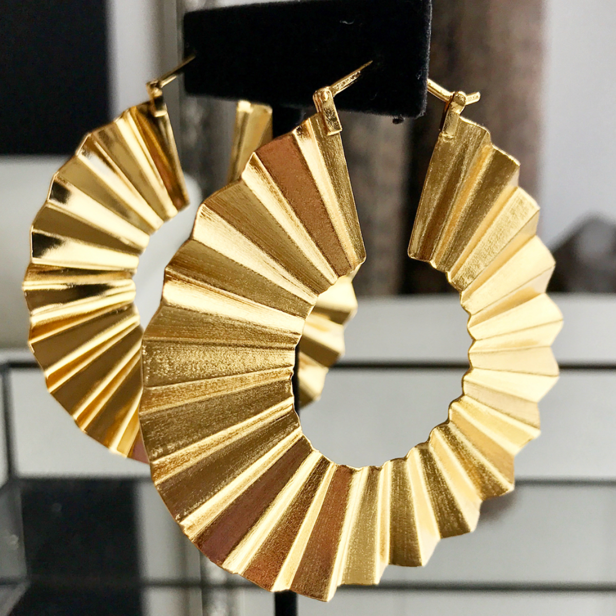 Hoops Matte Earrings