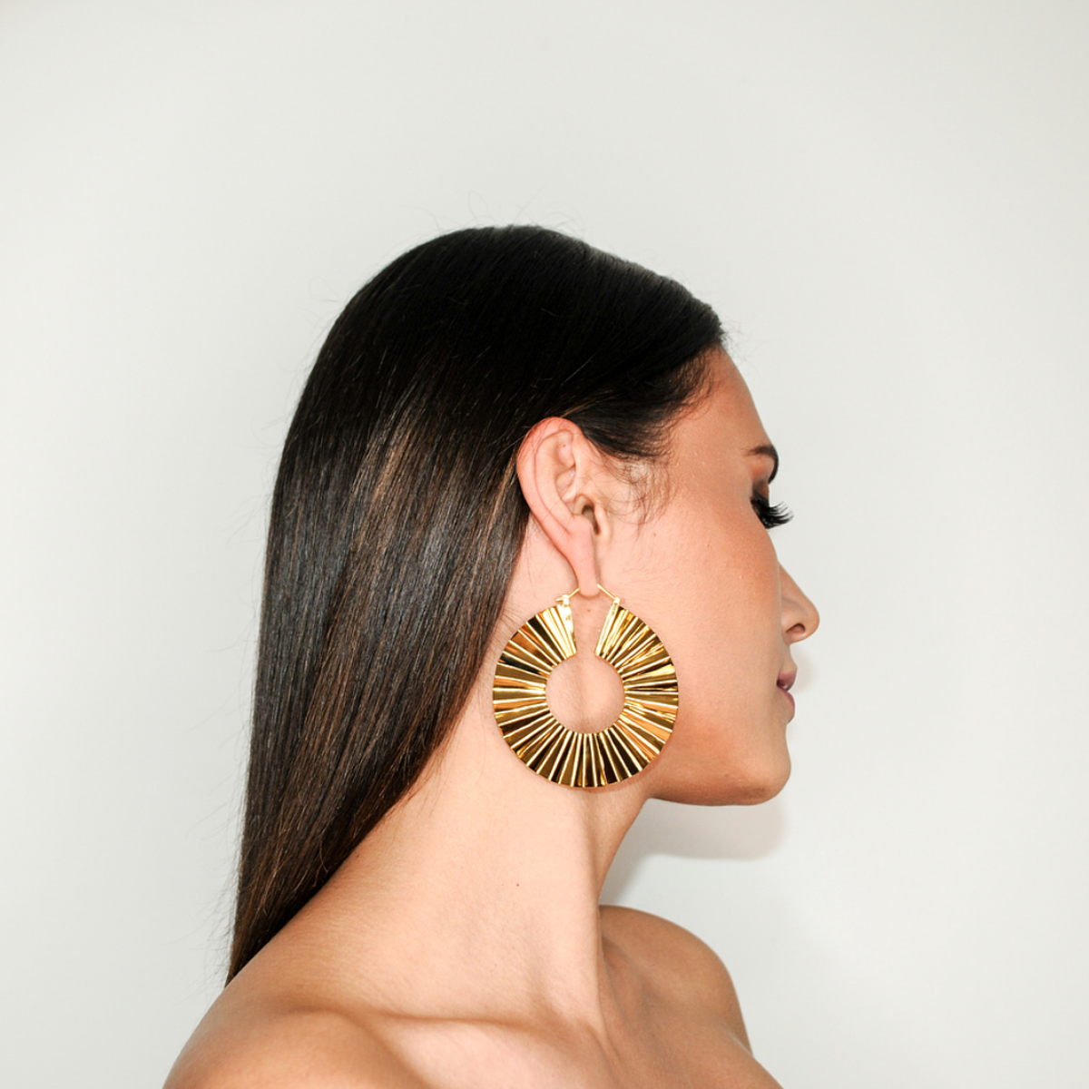 Hoops Matte Earrings