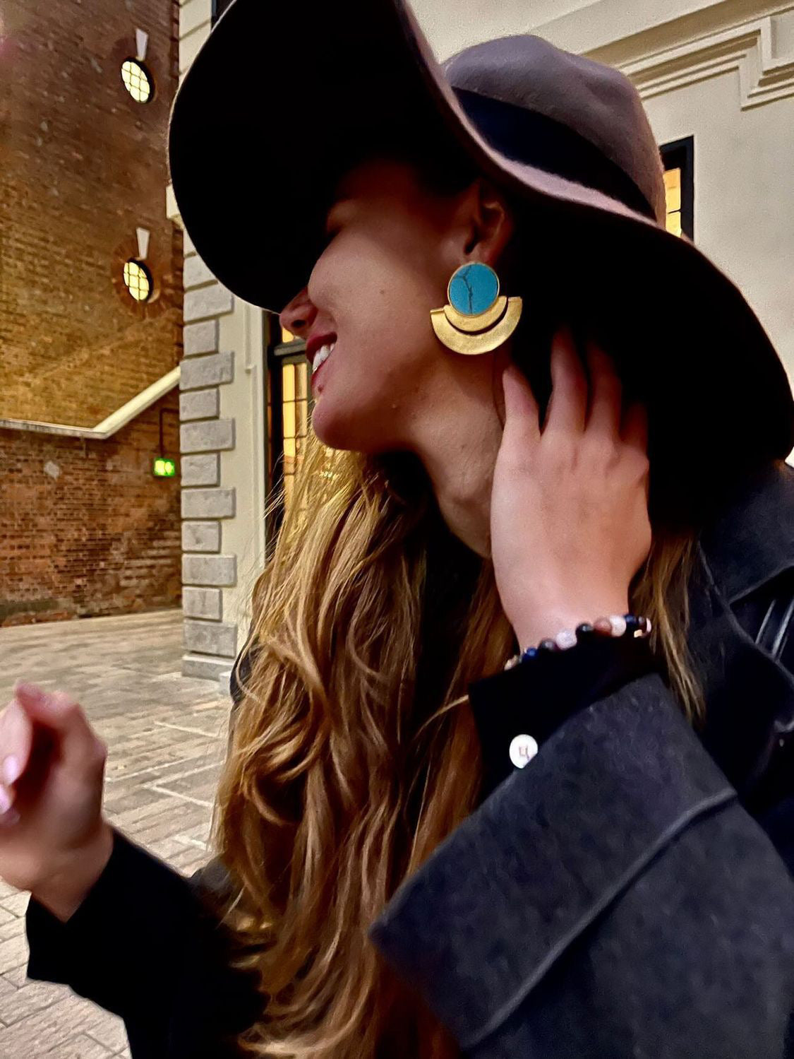 Milla Earrings by Rose Khbeis