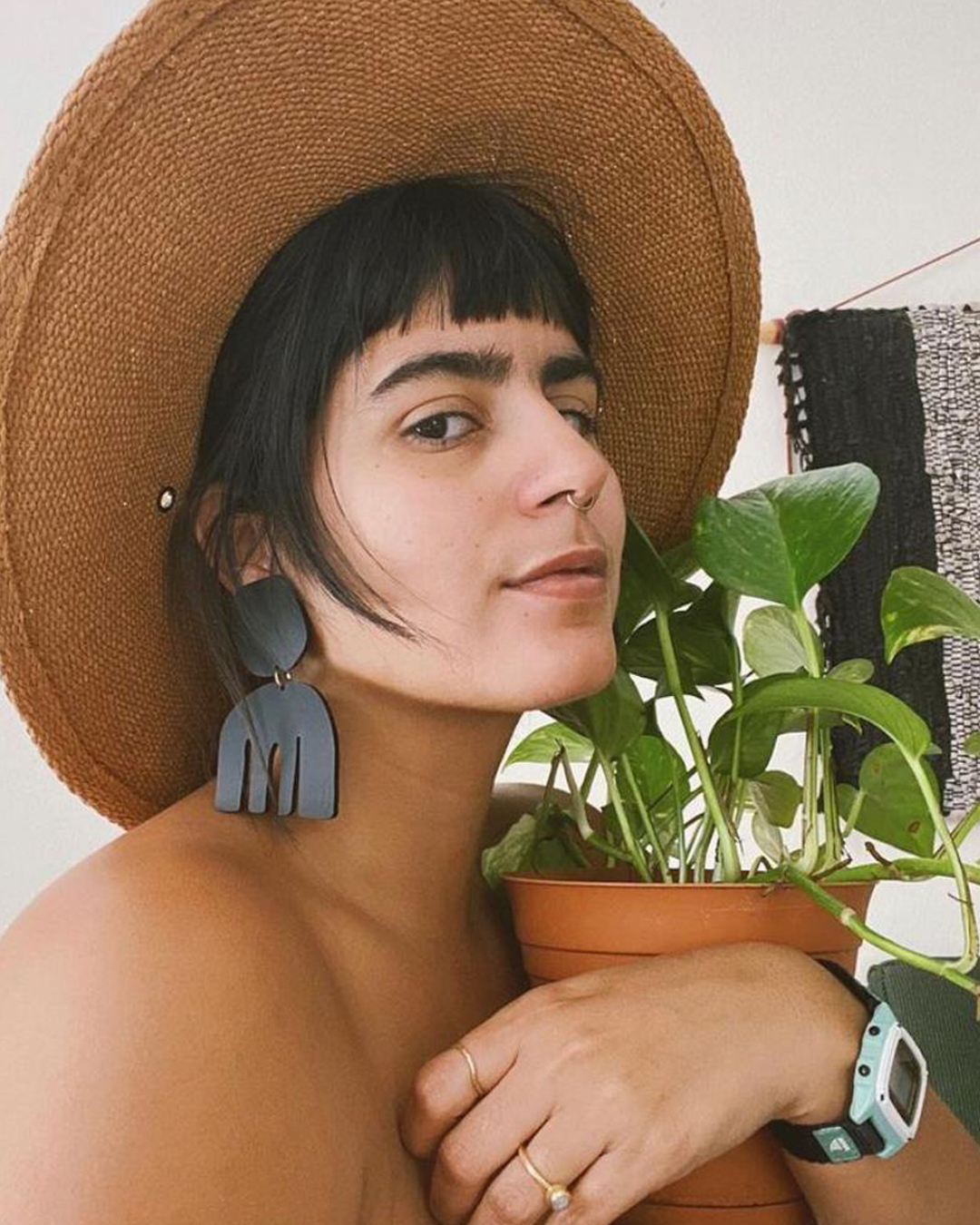 Peineta Earrings by Hola Forastera