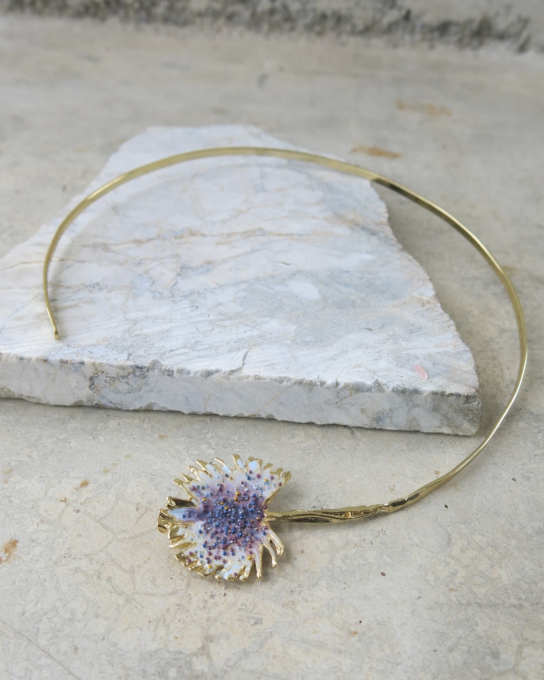 Palma Abanico Choker - Necklace by Câpâ