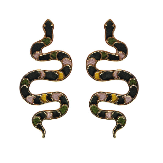 Snake Earrings by Amulettos