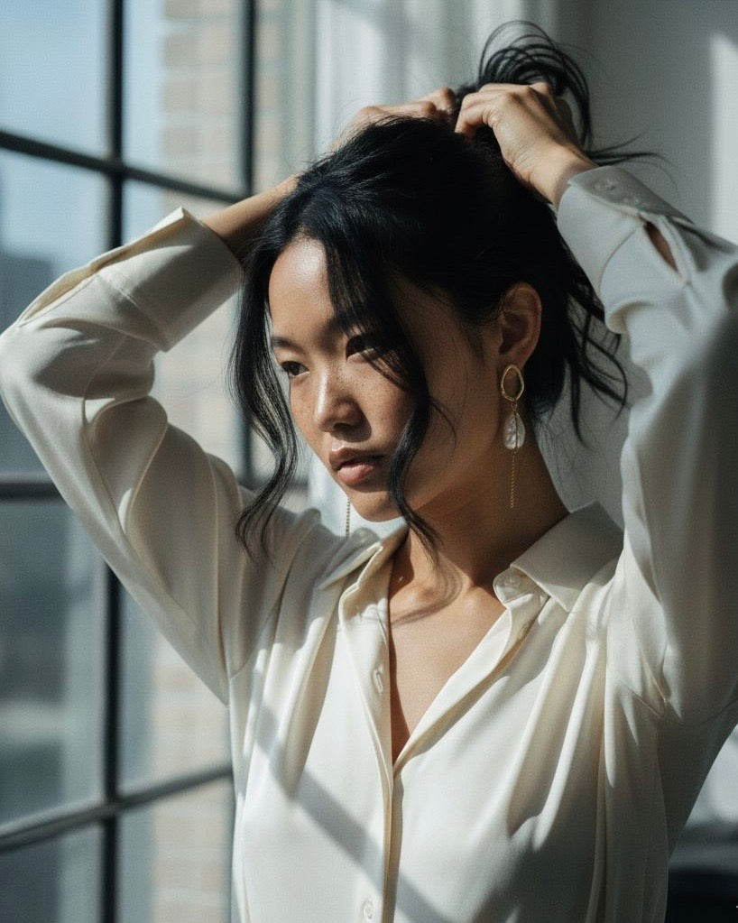 Canto Gold Earrings by Zarè