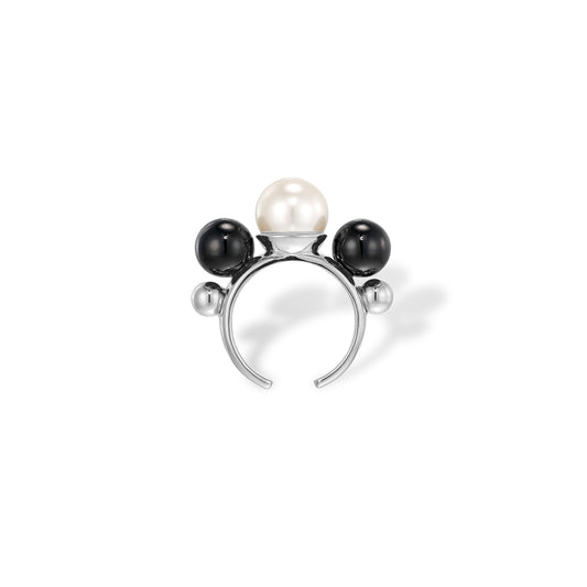 Valeria Silver Ring by Zarè