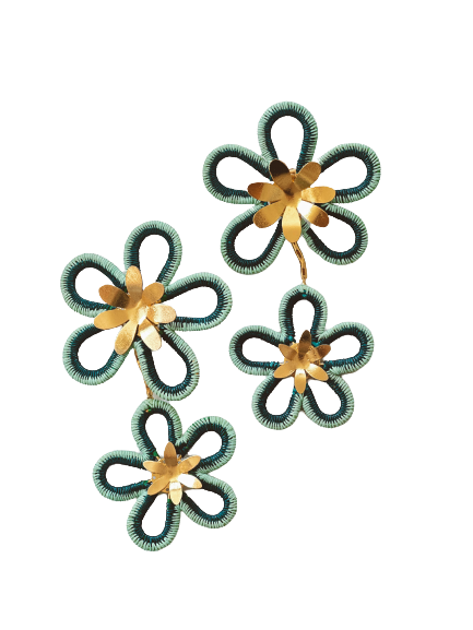 Azalea Earrings by Bamboleira